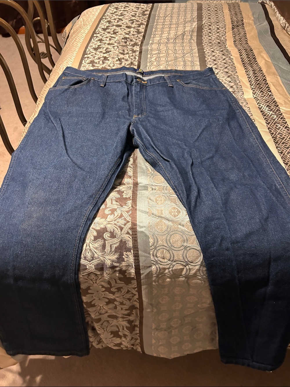 Wrangler Men's Indigo Relaxed Fit Jeans